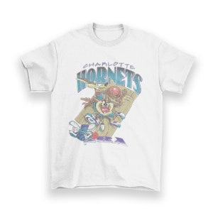 Vintage Charlotte Hornets Short Sleeve T-shirt – Twenty Third Store