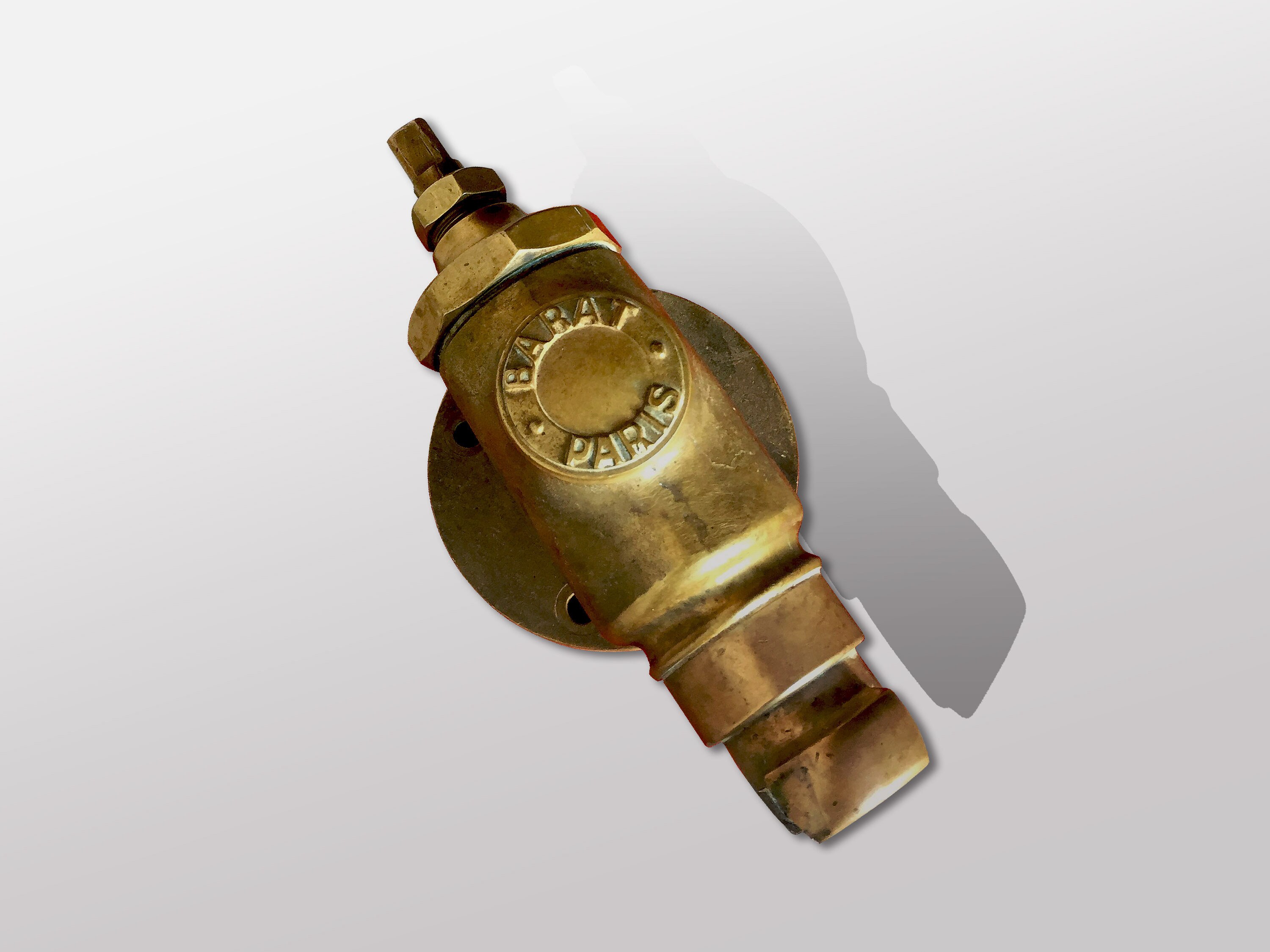 Vintage Vanne Incendie Barat Paris Bronze Brass Fire Valve France Vintage Early Xx Century