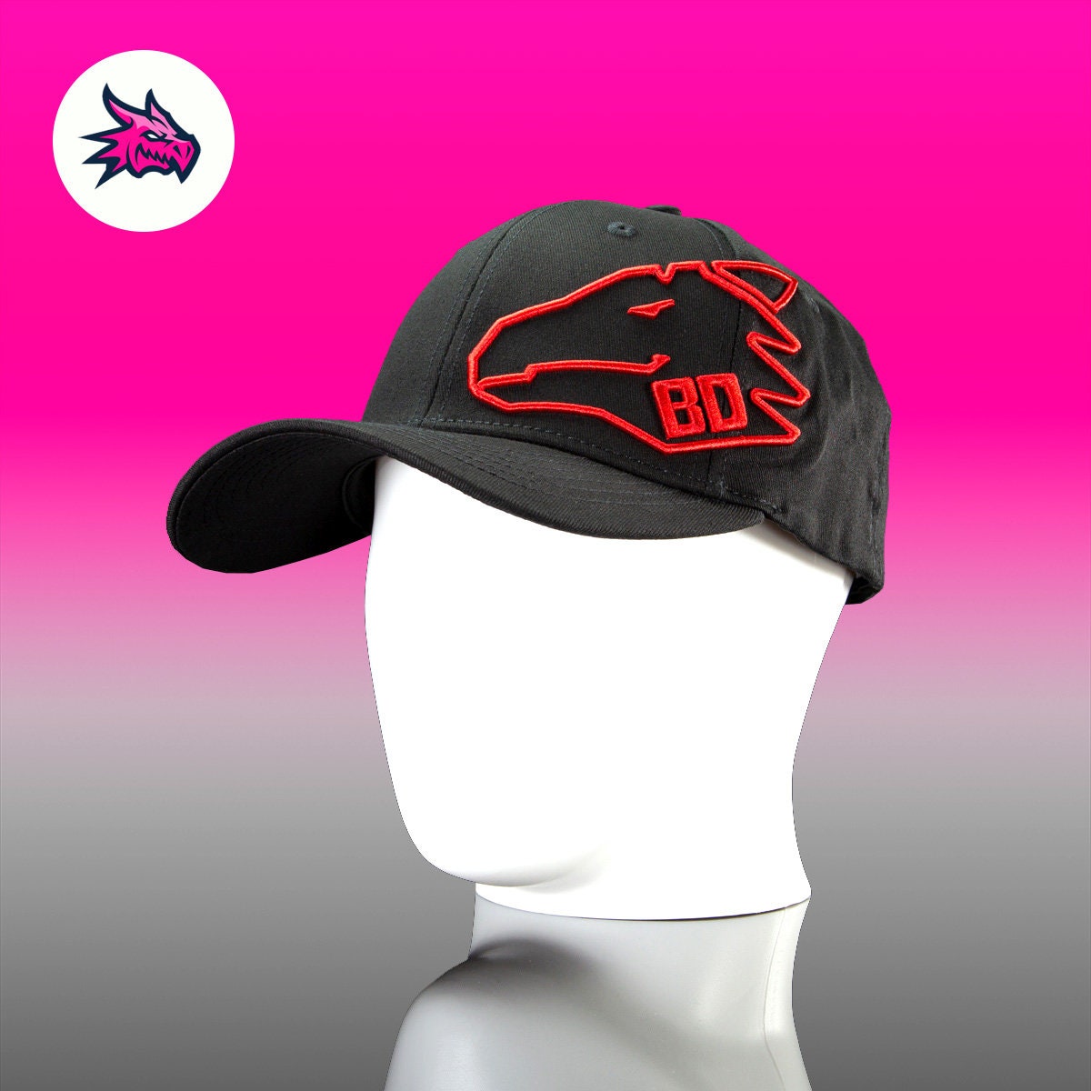The BONEZ N-Logo Cap 黒 Dragon Ash RIZE Cap_Dragon_Black_FRONT_250x.