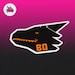 Bd Sticker Authentic Bad Dragon Logo Sticker: Glossy or Matte Finish - Etsy