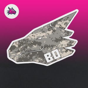 Bd Sticker Authentic Bad Dragon Logo Sticker: Glossy or Matte Finish - Etsy