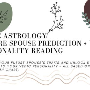 Lecture de personnalité du futur conjoint et de la personnalité de l'astrologie védique | Libérez votre amour et découvrez la lecture numérique de PDF