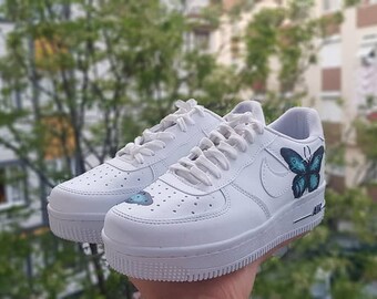 Nike Air Force 1 Butterfly | Etsy