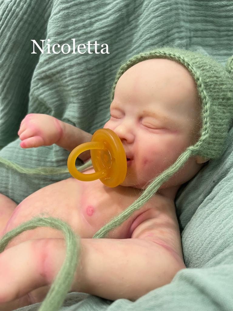 Bebé Reborn de Silicona Claudia 46 cm – Hecho a Mano en España – Candy  Muñecas