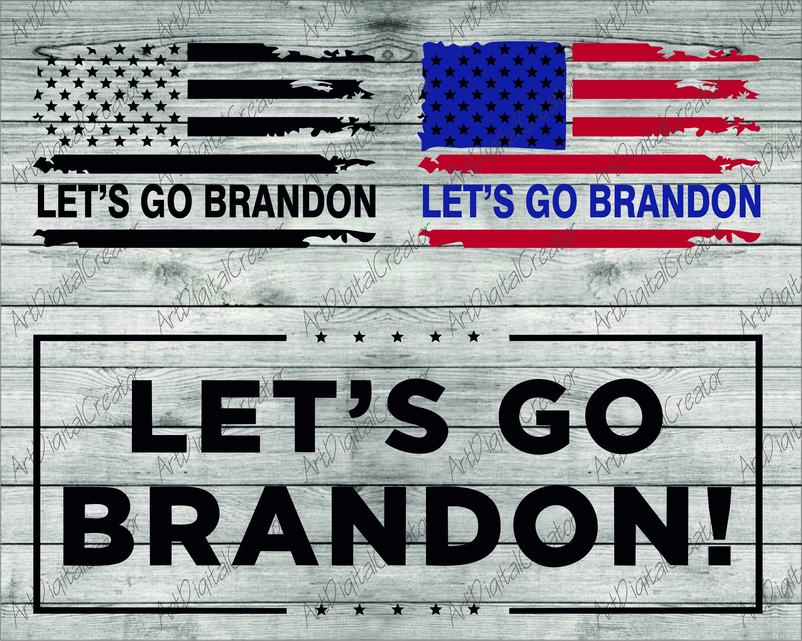 Let's Go Brandon Svg Conservative Design Trump Svg | Etsy UK