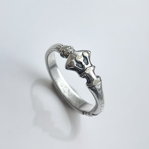 Bague couronne | Bague en argent | Bague en argent simple | Bague reine | Bague Roi | Couronne en argent