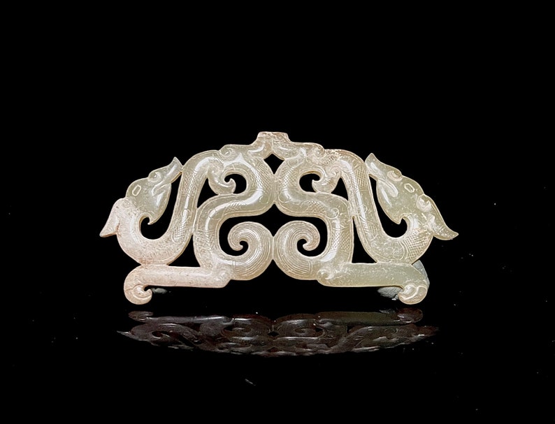 Han Dynasty ancient Hetian jade-heng amulet pendant elegant holl Han Dynasty ancient Hetian jade-heng amulet pendant elegant holl