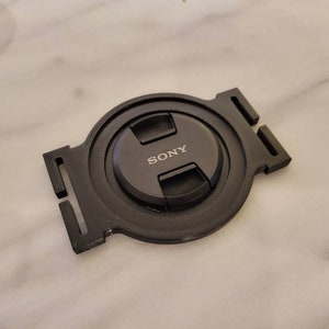 49mm, 58mm, 72mm Strap Mounted Camera Lens Cap Holder