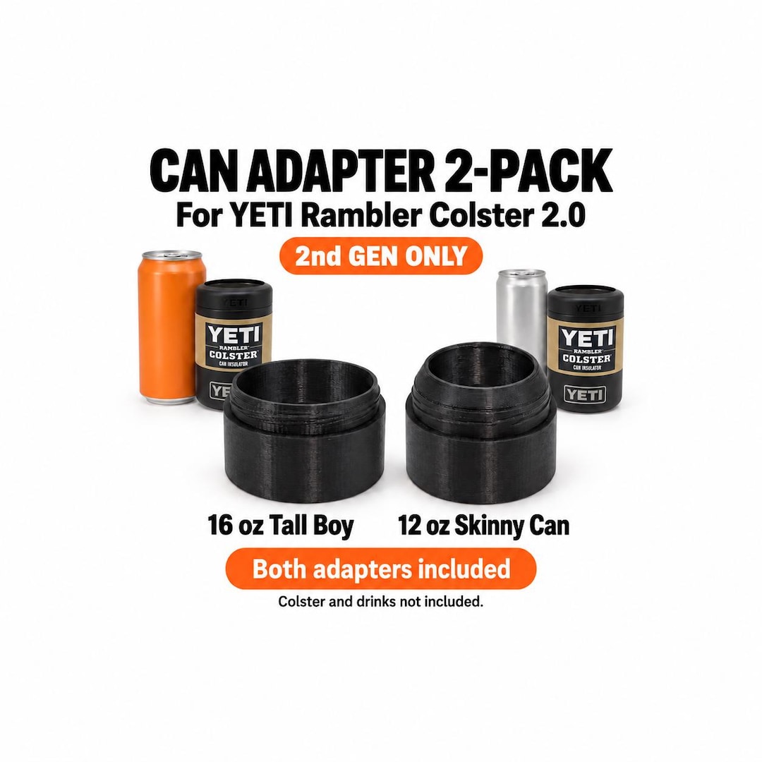 YETI RAMBLER COLSTER CAN INSULATOR 2個セット YETI Rambler Colster 2.0 Adapter: Tall Boy & Skinny Can (2 Pack