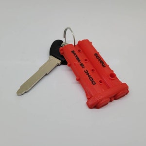 Mazda Miata Engine Valve Cover Keychain MX5 Eunos NA NB Key Chain 1.6 / 1.8 DOHC