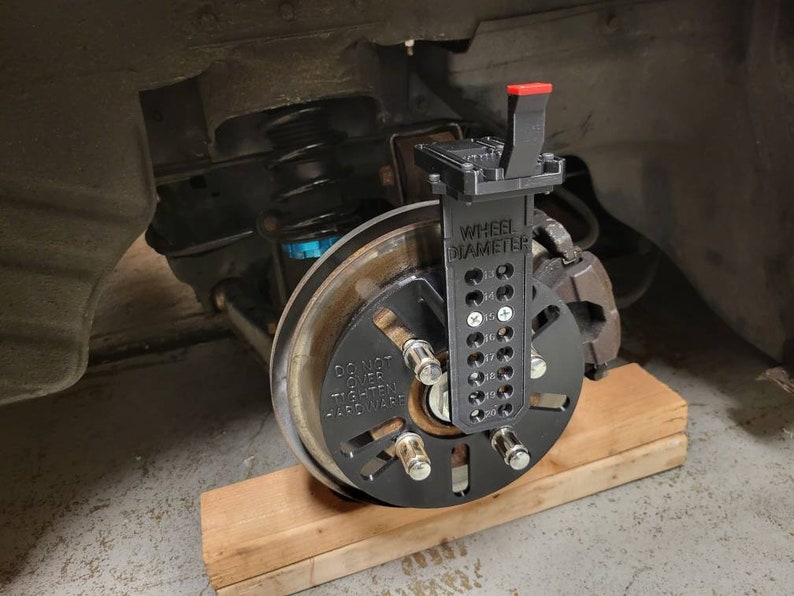 Universal Wheel Fitment Offset Tool Offset Measurement Gauge Etsy