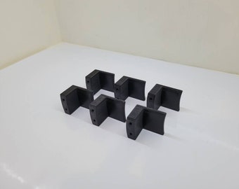 6 Wall Mounted Pot Cover Storage Organizer Pan Lid Rack Kitchen Holder.