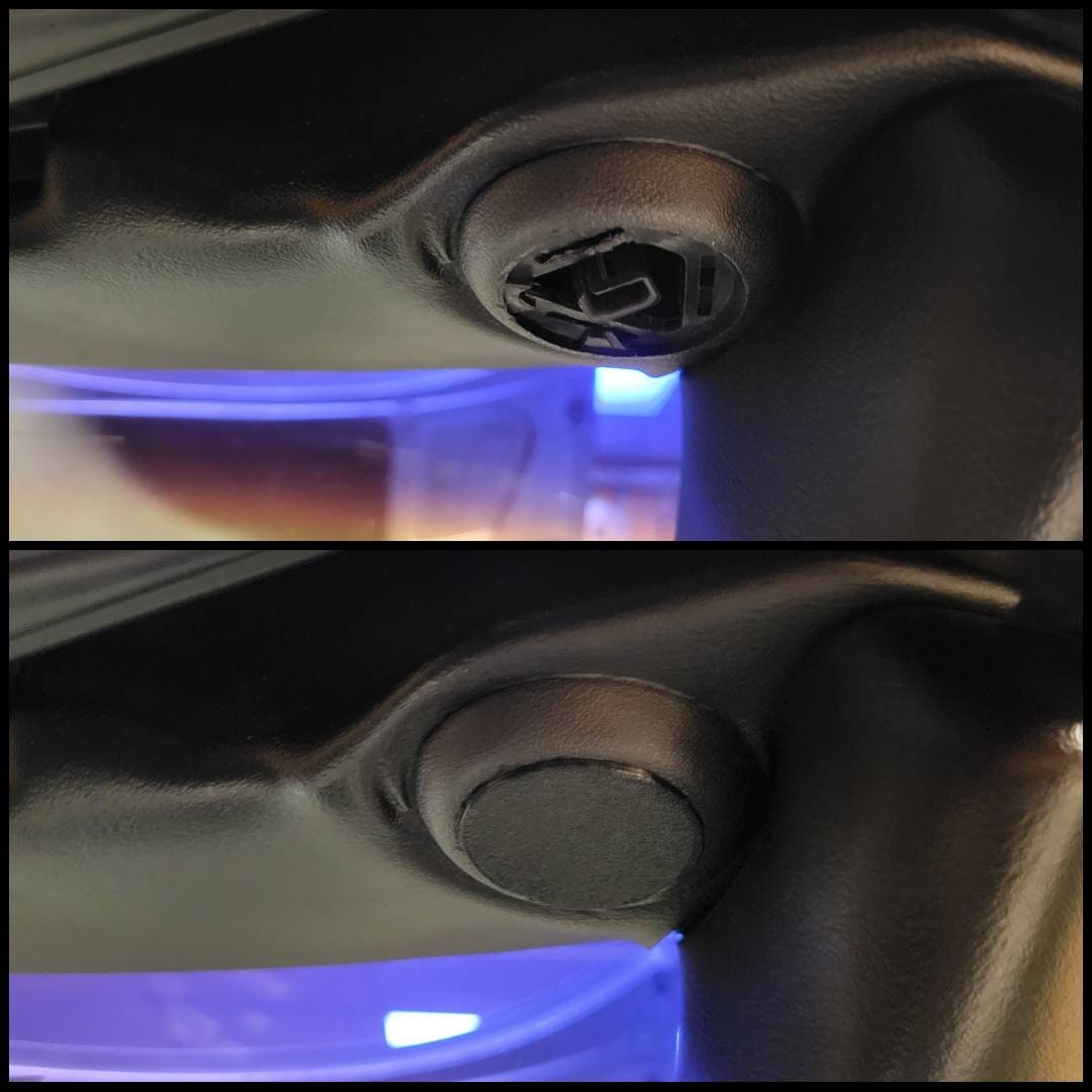 2x C5 Corvette Sun Visor Delete Plug Bracket Repair Kit Set 19972004 9704 Etsy