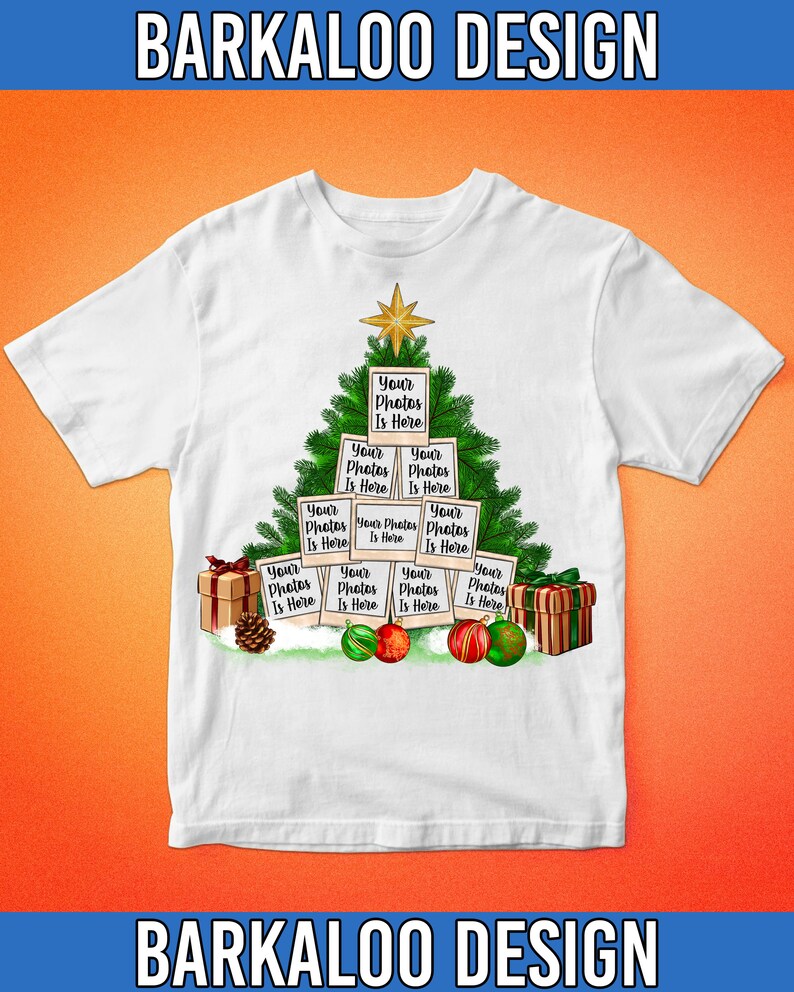 Customize Christmas Family Tree Png Sublimation Design Merry Etsy