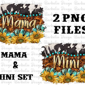 Mama And Mini Matching Set Png Sublimation Design, Mom And Daughter Png Design, Mama And Mini Png, Matching Png Design, Digital Download