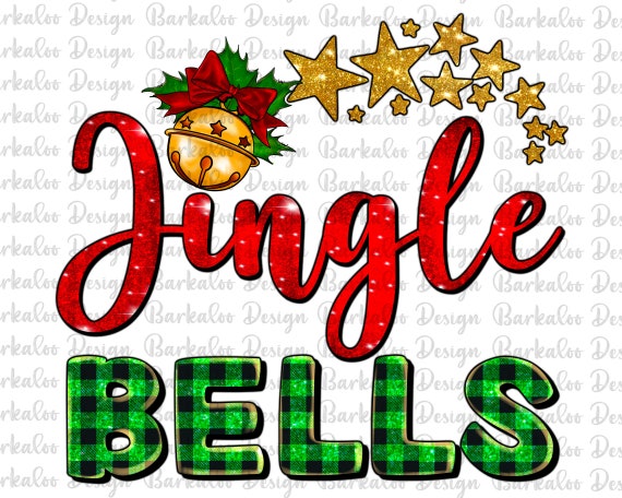 Jingle Bells, Christmas Sublimation,png Graphic by AlaBala · Creative  Fabrica