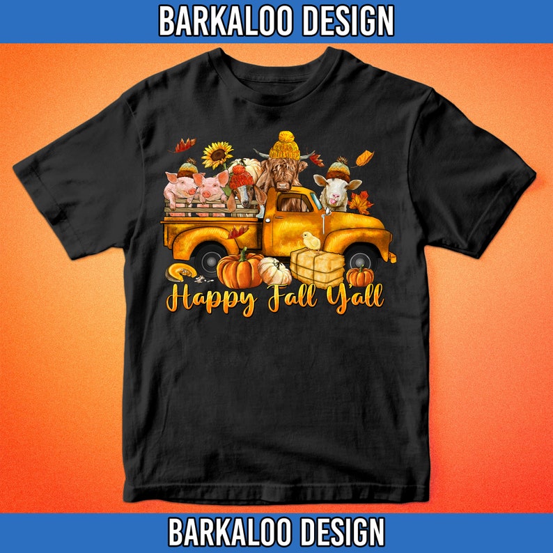 Happy Fall Y'all Png Sublimation Design Download, Fall Vibes Png, Hello ...