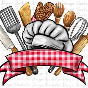 Koch Werkzeuge Png Sublimation Design, Koch Werkzeuge Png, Küche Png, Gourmet Png, Chef Küche Png, Koch Messer Png, Koch Hut Png Downloads
