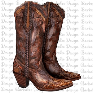 Cowboy Boots PNG Sublimation Design, Cowboy Boots Png, Western Design, Wild West Png Design,Western Boots Png,Cowgirl Boots,Digital Download