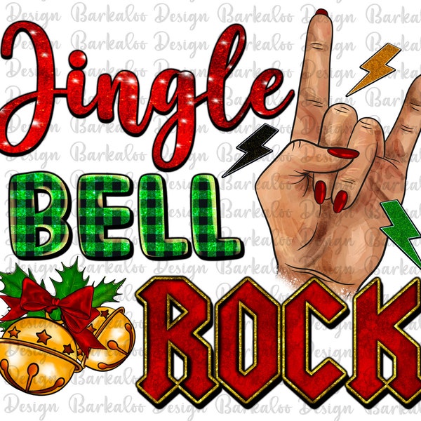 Christmas Jingle Bell Rock Png Sublimation Design, Christmas Png, Merry Christmas Png, Christmas Png, Glitter Christmas Png,Digital Download