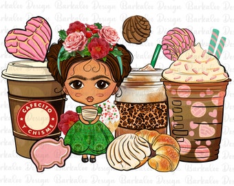 Cafecito y Chisme coffee cups png sublimation design download, coffee cups png design, cinco de mayo png, sublimate designs download