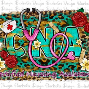 Zertifizierte Stillhelferin Png Sublimation Design, Leopard Hintergrund CNA Png, CNA Png, Krankenschwester Clipart, Krankenschwester Leben Png, Digitaler Download