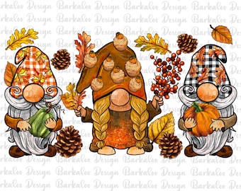 Fall Gnomies Png Sublimation Design, Fall Png, Hello Fall Png, Pumpkin Png, Western Fall Png, Autumn Gnomes, Fall Vibes Png,Digital Download