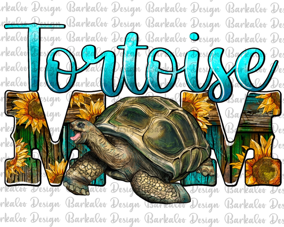 Sunflower Tortoise Mom Png Sublimation Design, Tortoise Mom Png