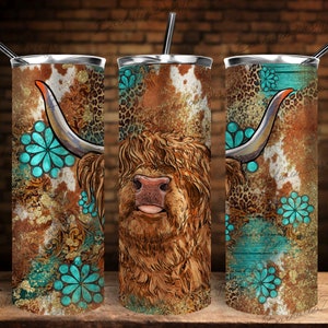 Cattle 20 oz. Skinny Tumbler PNG Sublimation Design, Cattle Skinny Tumbler Template,Cow Skinny Tumbler Png,Farm Animals Tumbler Png Download