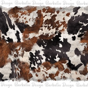 Black And Brown Cowhide Background Png Sublimation Design, Western Background Png, Cowhide Background Png, Western Design Png Downloads