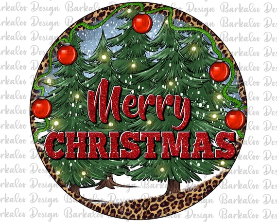 Merry Christmas Circle Earrings Merry Christmas Circle Earrings
