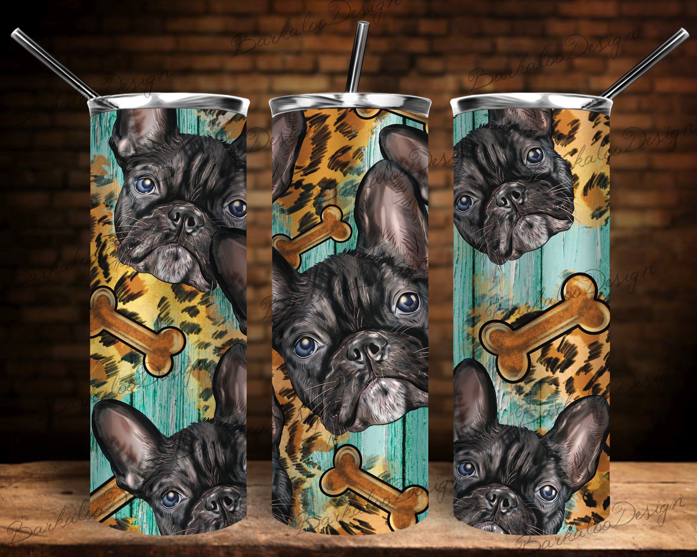 French Bulldog Tumbler French Bulldog Tumbler