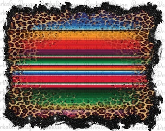 Leopard Serape Background PNG Sublimation Design, Western Background Png,Leopard Background,Leopard Print,Serape Background,Digital Download