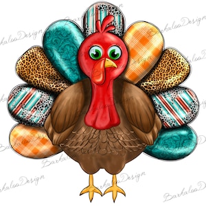 Thanksgiving Turkey PNG Sublimation Design, Western Thanksgiving Turkey PNG, Thanksgiving PNG,Western Turkey Png,Turkey Png,Digital Download