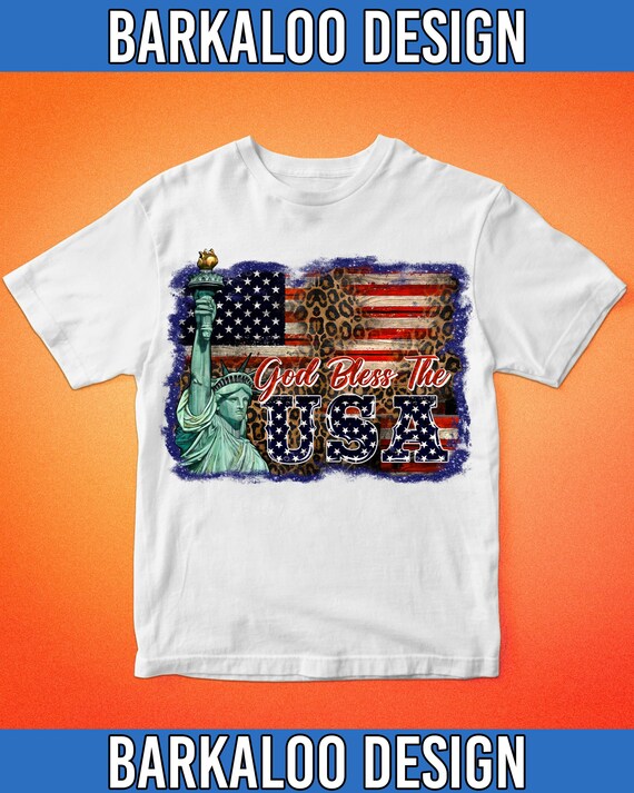 God Bless the USA Statue of Liberty Png, USA Statue of