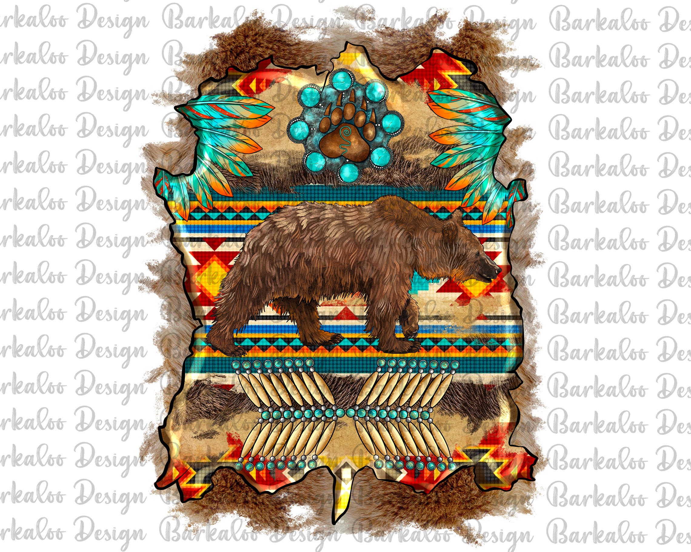 Native American Animal Wallpaper