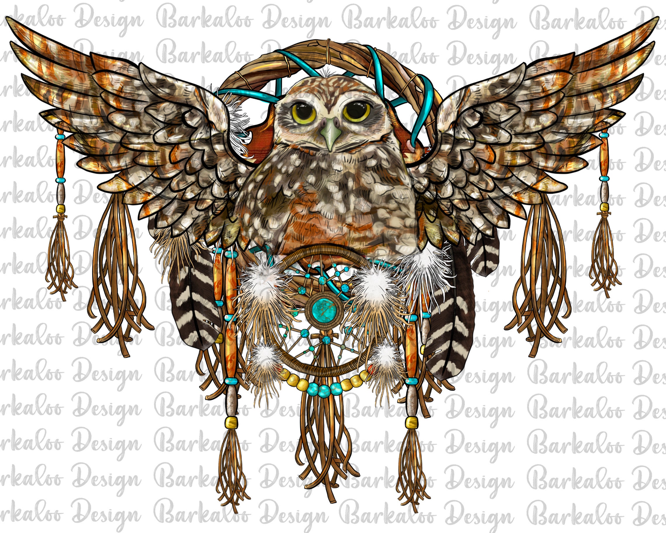 Native Dream Catcher With Owl Png Sublimation Design Owl - Etsy Ireland