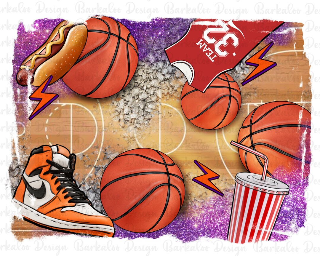 Background Basketball Png Sublimation Design Download, Basketball Png