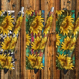 Sunflowers Western Background Pen Wrap Png Sublimation Design, Sunflowers Pen Wraps Png, Western Sunflower Pen Wraps Png, Digital Download
