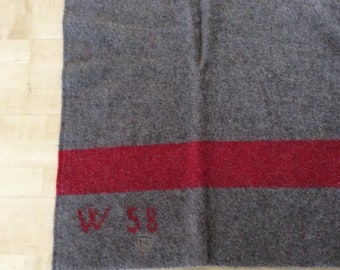 Suisse Armée couverture marron couverture Wool utilisantun CH Army