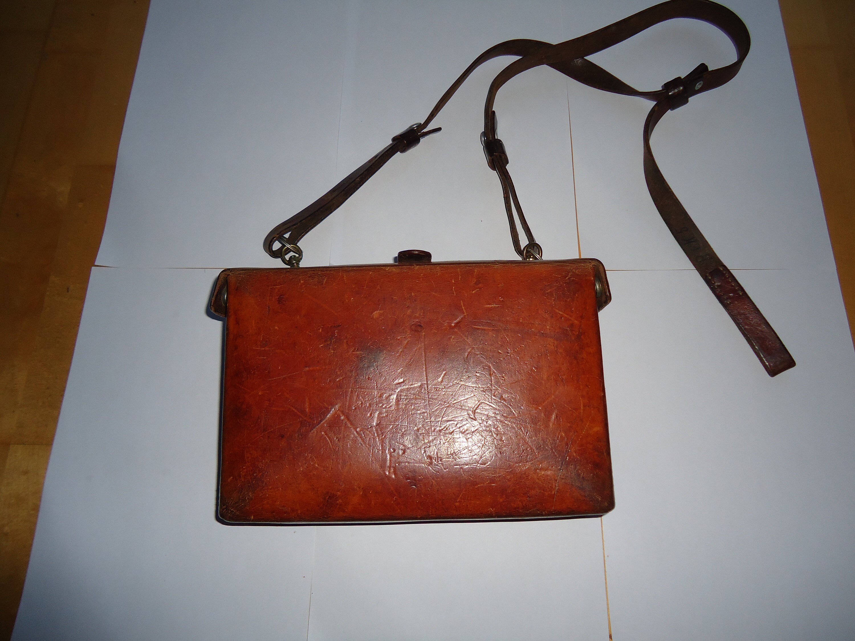 1 Swiss Army Medical Bag 1974 1 Swiss Military Paramedic Bag Leather