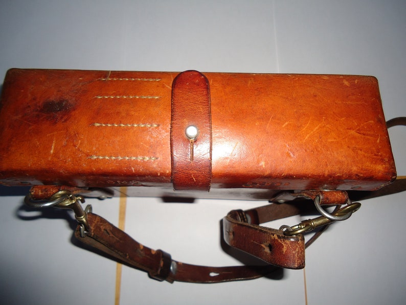 1 Swiss Army Medical Bag 1974 1 Swiss Military Paramedic Bag Leather