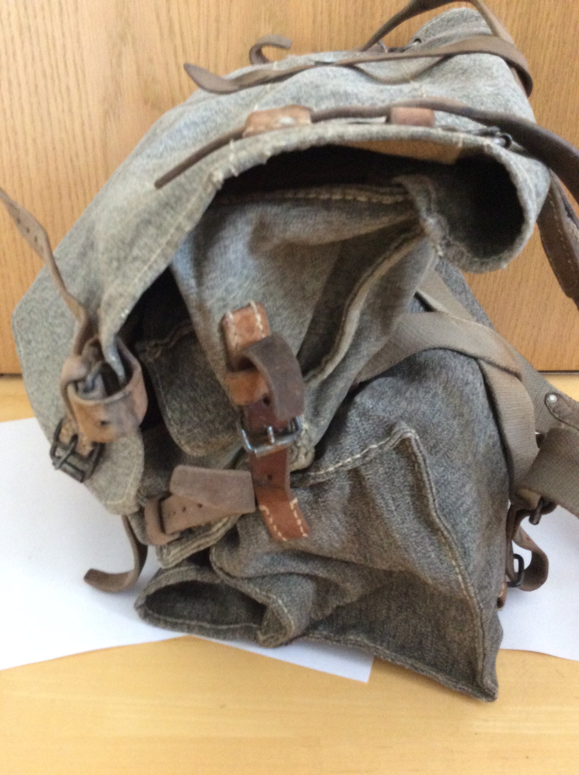 Solir Canvas-Rucksack Für 30 Cm 11,8 Zoll Puppenzubehör