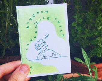 Mini Zine "Boredom, Langeweile, Скука"