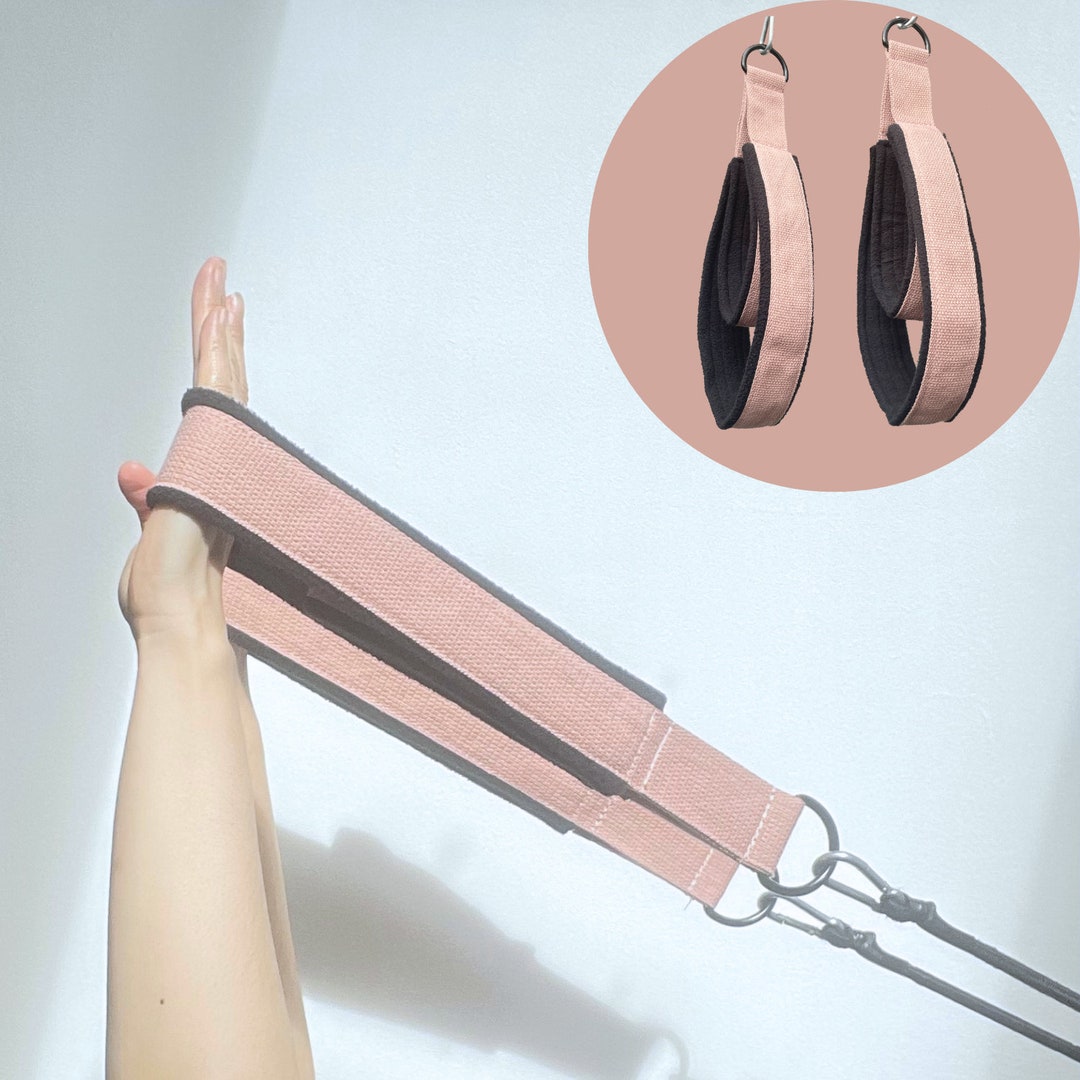 Pretty Pilates Reformer Double Loop Straps, Pilates Loops, Pilates