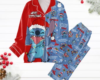 Disney Stitch Pajamas Lilo And Stitch Pyjamas Adults Disney Lilo