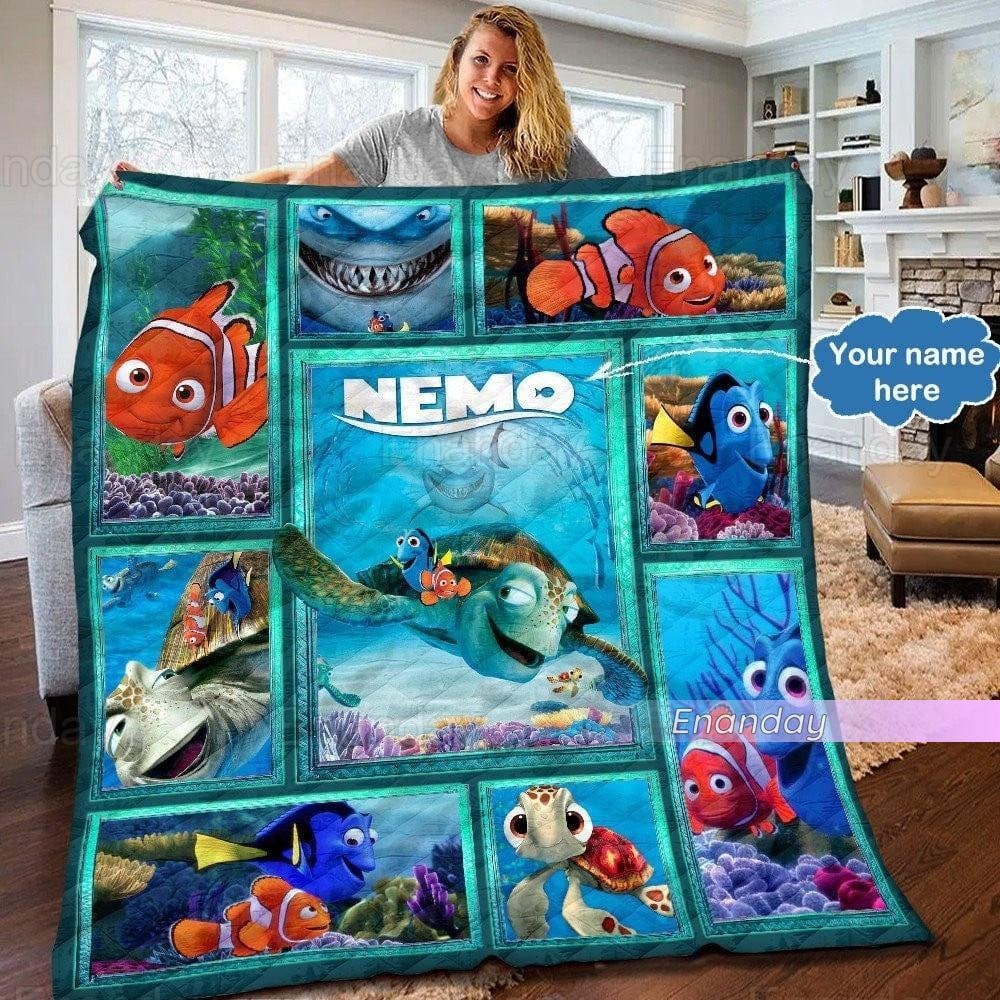 Finding Nemo Blanket Etsy UK