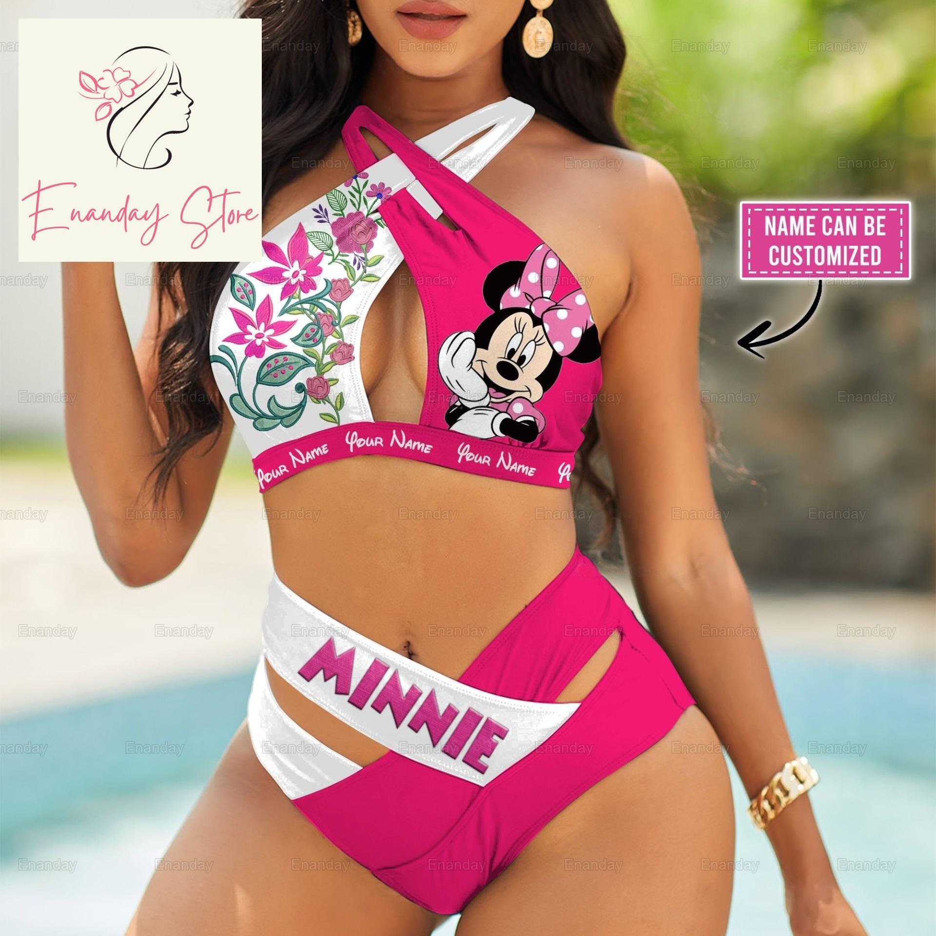 Minnie swimwear Etsy Mexico