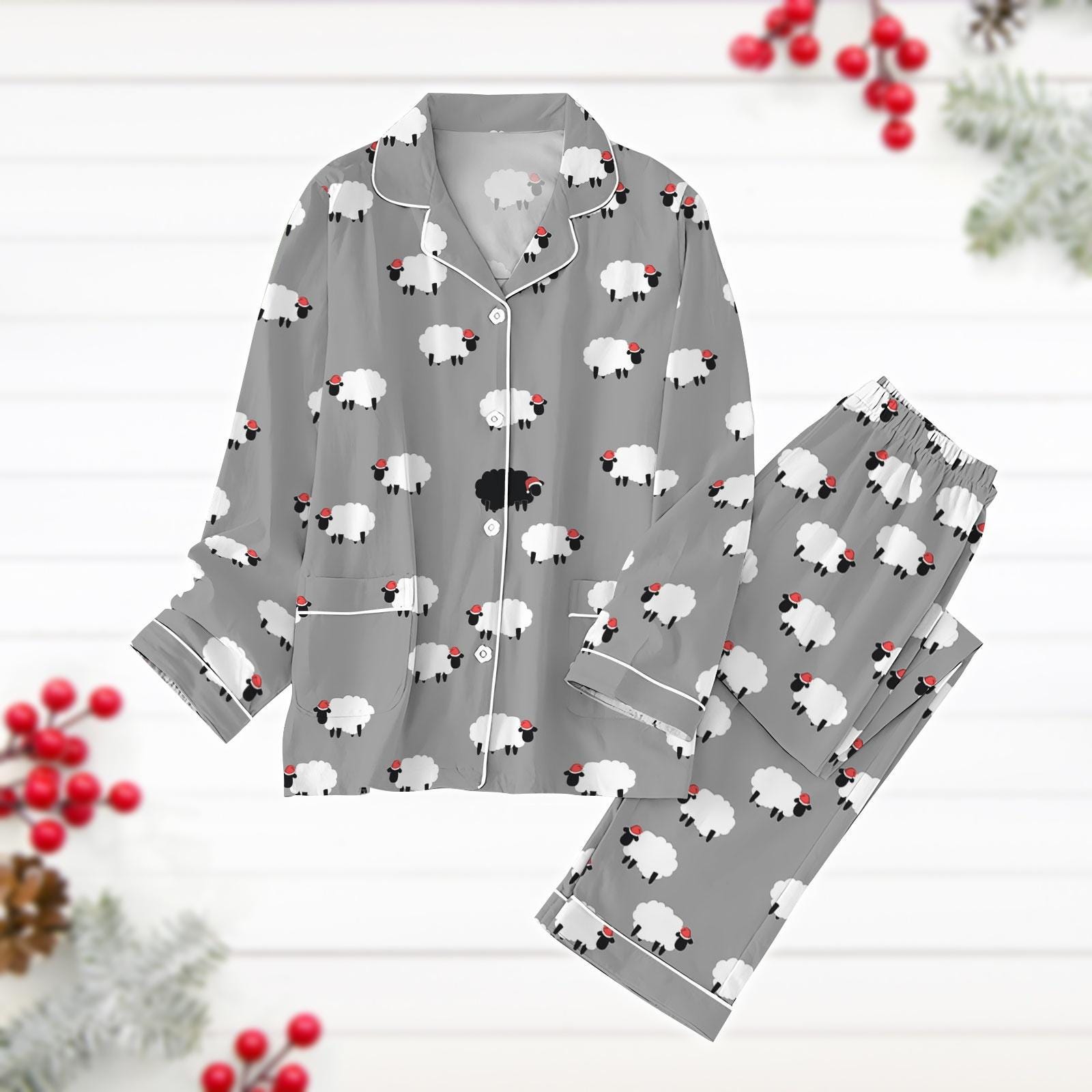 Sheep pajama set sale