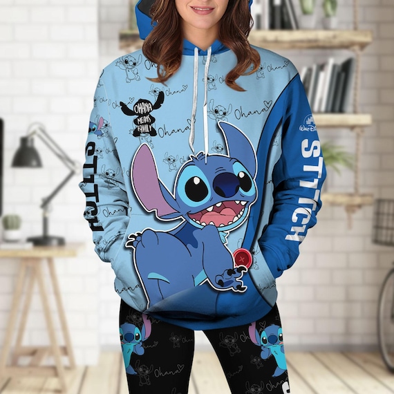 doublet ダブレット / HOODIE PHOTO STITCH HOODIE Halloween Personalized Stitch Hoodie, Stitch Ohana Shirt